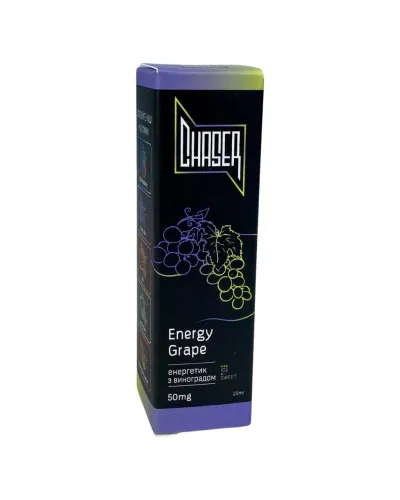 Жидкость Chaser Black Energy Grape (Энергетик с виноградом) 15 мл, 30 мг