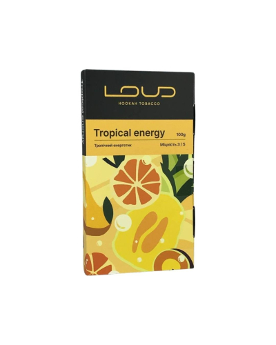 Тютюн  LOUD Tropical energy (Тропічний енергетик) 100 г.