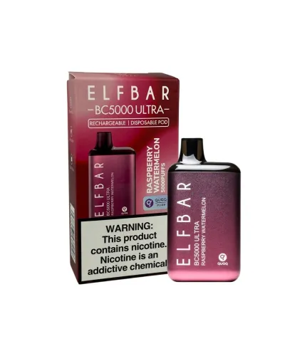 Elf Bar BC5000 Raspberry Watermelon (Малина, Кавун)