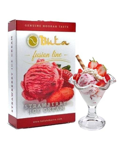 Табак Buta Gold Strawberry Ice Cream (Клубничное мороженое) 50 грамм