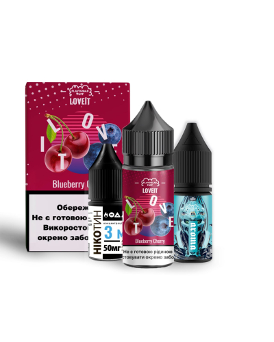 Набір FlavorLab Love it Blueberry Cherry (Чорниця Вишня) 30 ml 25 mg