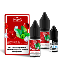Набір FlavorLab Disposable Puff Cherry Menthol (Вишня Ментол) 10 ml 50 mg 