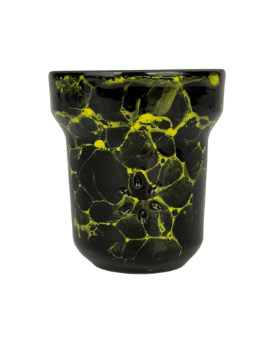 Чаша глиняная Solaris Adam Yellow Black