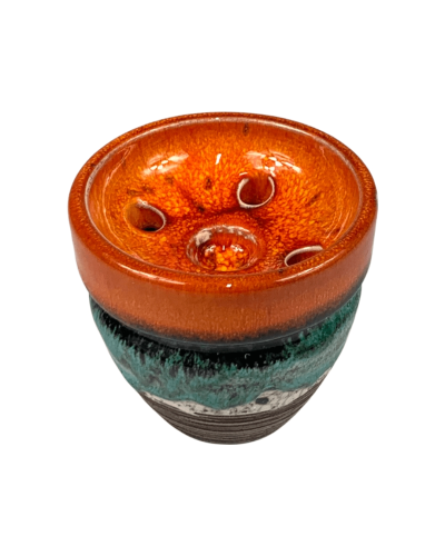 KOLOS. Чаша глиняна в глазурі Kolos Ricule 03