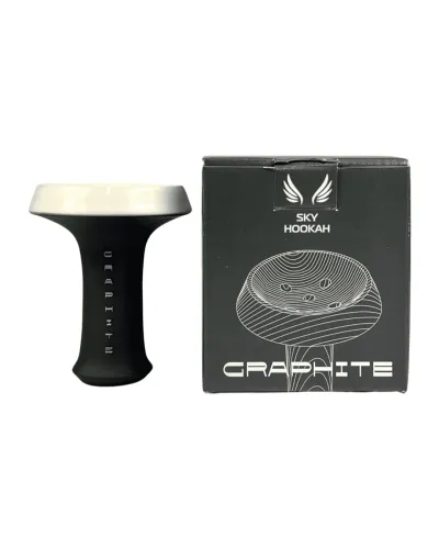 Чаша Sky Hookah Graphite Evil white