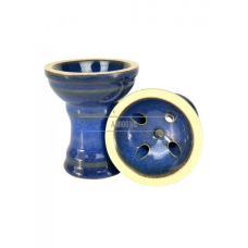 Чаша глиняная Gusto bowls Turkish V2.0 (турка) в глазури синяя