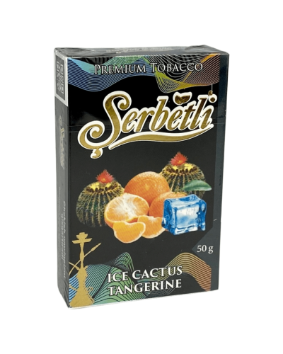 Тютюн Serbetli Ice Cactus Tangerine (Кактус Мандарин Лід) 50гр