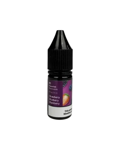 Рідина Flavorlab P1 Strawberries Blueberries Blackberry (Полуниця, Чорниця, Ожина) 10 мл, 50 мг