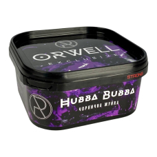 Табак Orwell Strong Hubba Bubba (Черничная Жвачка) 200 гр