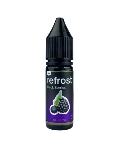 Жидкость Refrost Salt Black Berries (Ежевика, черная смородина) 15 мл, 50 мг