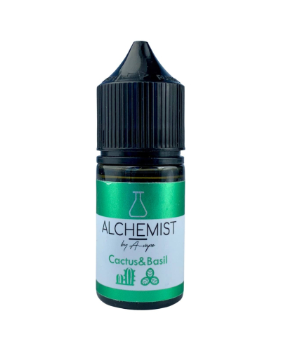 Жидкость Alchemist Salt Cactus Basil (Кактус Базилик) 30 мл, 50 мг