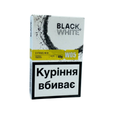 Тютюн Black & White W05 Citrus Mix (Цитрус Мікс) 40 гр