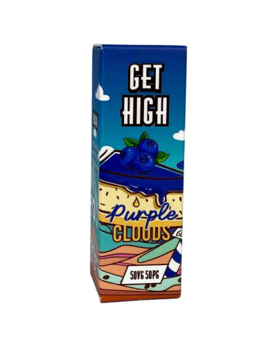 Рідина Get High Purple Clouds (Чорничний чізкейк) 10 мл, 30 мг
