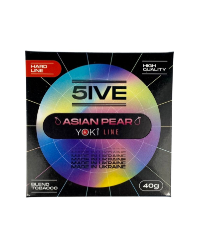 Тютюн 5IVE Hard Asian Pear (Пряна Груша) 40 гр