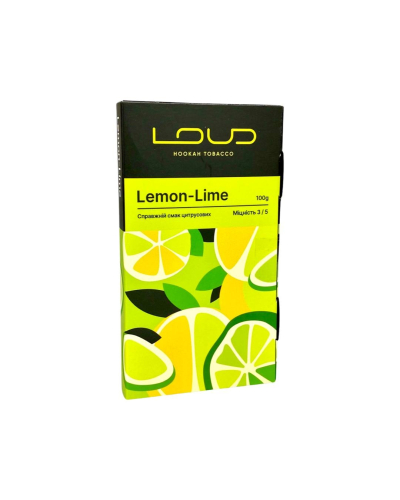 Табак LOUD Lemon-Lime (Лимон Лайм) 100 гр