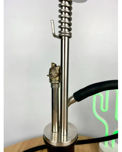 Кальян Trumpet hookah black ведмідь