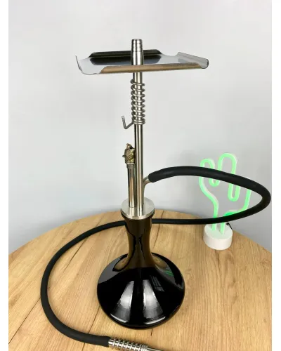 Кальян Trumpet hookah black медведь