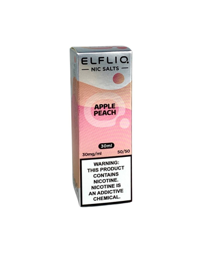 Рідина ElfLiq Apple Peach (Яблуко Персик) 30 мл, 30 мг
