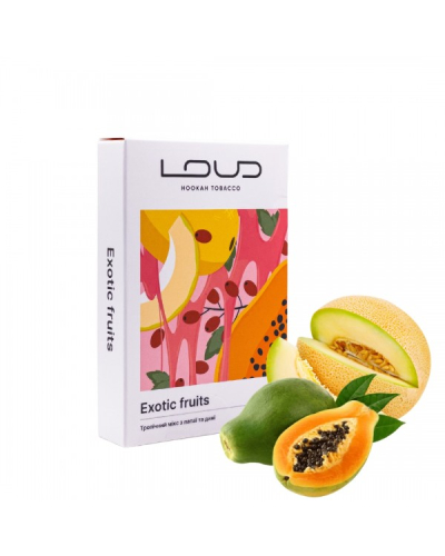 Тютюн LOUD Light Exotic fruits (Екзотичні фрукти) 50 г