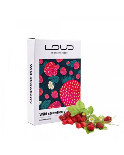 Тютюн LOUD Light Wild strawberry (Суниця) 50 г