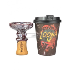 Чаша глиняная Loona bowls Crater Lily