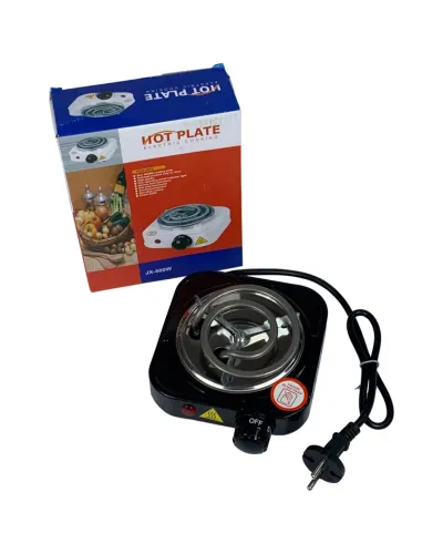 Плитка электрическая Hot plate черная 4193 мини