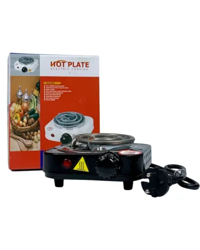 Плитка электрическая Hot plate черная 4193 мини