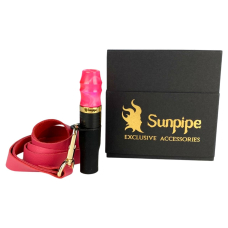Персональний мундштук Sunpipe Premium Leather Pink