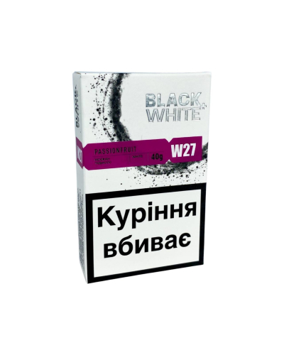 Табак Black & White W27 Passion Fruit (Маракуйя) - 40 гр