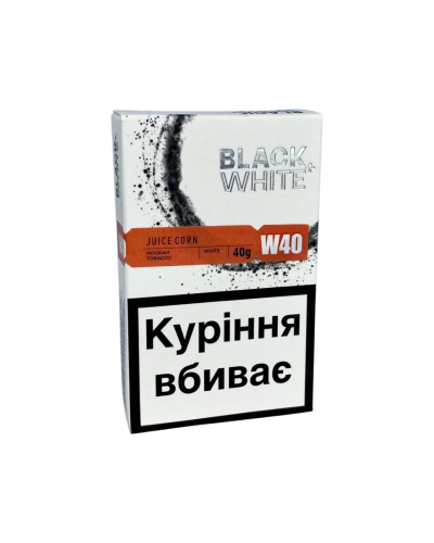 Тютюн Black & White W40 Juicy Corn (Солодка Кукурудза) - 40 гр