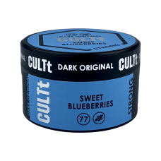 Тютюн CULTT Strong DS77 Sweet Blueberries (Солодка чорниця) 100гр