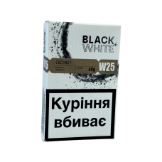 Тютюн Black & White W25 Coconut (Кокос) 40 гр
