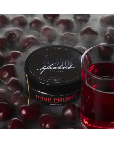 Тютюн 420 Classic Punk cherry (Вишневий сік) 100 грам