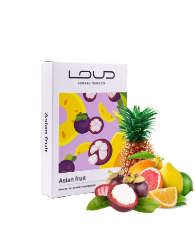Тютюн LOUD Light Asian fruit (Мангостин, Ананас, Цитрусові) 50 г