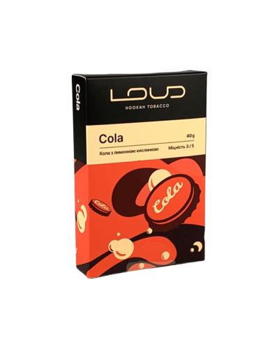 Табак LOUD Cola (Кола с лимонной кислинкой) 40 г.