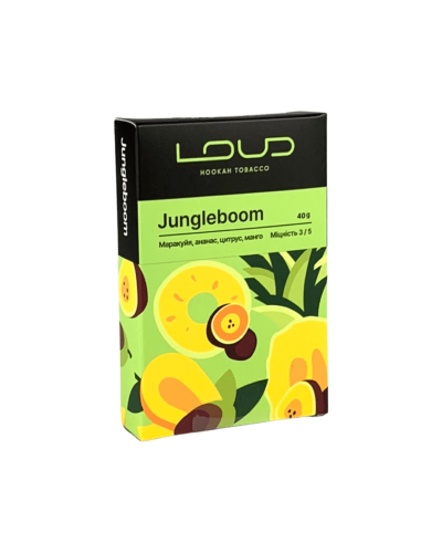 Табак LOUD Jungleboom (Маракуйя, ананас, цитрус, манго) 40 г.