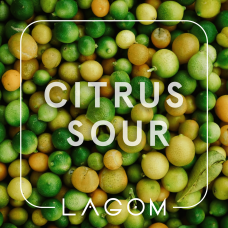 Тютюн Lagom Main Citrus Sour (Лимон Лайм) 200 гр