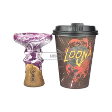 Чаша глиняная Loona bowls Crater Lily 2