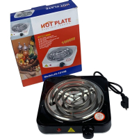 Плитка электрическая Hot plate черная 1000W