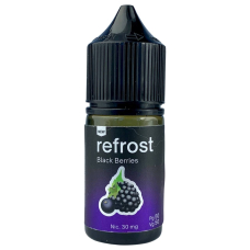 Жидкость Refrost Salt Black Berries (Ежевика, черная смородина) 30 мл, 30 мг