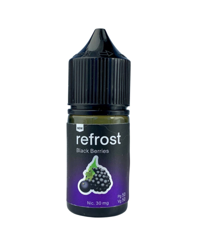 Рідина Refrost Salt Black Berries (Ожина, чорна смородина) 30 мл, 30 мг