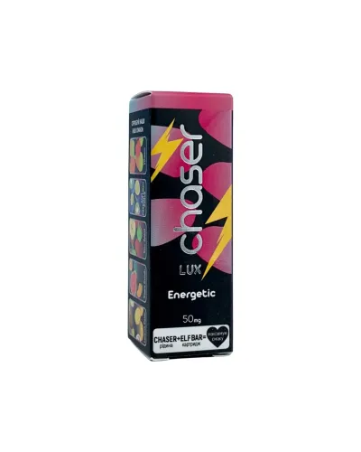 Рідина Chaser LUX Energetic (Енергетик) 30 ml 50 mg