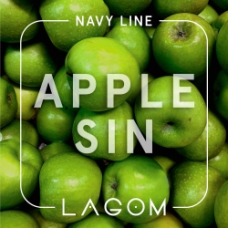Тютюн Lagom Navy Apple Sin (Зелене яблуко) 40 гр