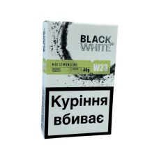 Тютюн Black & White W23 Mix Lemon Lime (Лимон Лайм) 40 гр