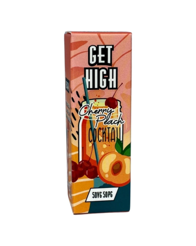 Рідина Get High Cherry Peach Cocktail (Персик, Вишня) 10 мл, 30 мг