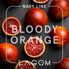 Тютюн Lagom Navy Bloody Orange (Сіцилійский Апельсин) 40 гр 