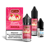 Набір Flavorlab M-Cake Raspberry Cheesecake (Малиновий чізкейк) 30 ml 50 mg 