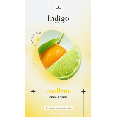 Безникотиновая смесь Indigo Coollime (Лимон Лайм) 100 гр