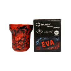 Чаша глиняная Solaris Eva Red and Black