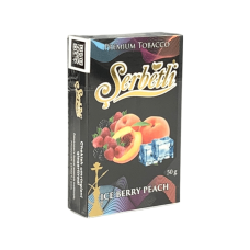 Тютюн Serbetli Ice Berry Peach (Айс лісові ягоди, персик) 50 гр.